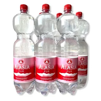 Alasia Природная вода Mineral Water Pur 1.5 л 6 шт.(Природная вода Mineral Water Pur 1.5 л 6 шт.)
